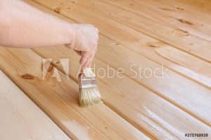 Adobe Stock Image coating application with paint brush Integument